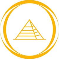 Pyramid Vector Icon