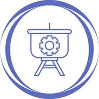 Setting Presentation Vector Icon