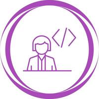 Programmer Vector Icon