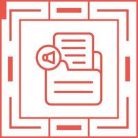 Document Insert Audio Vector Icon