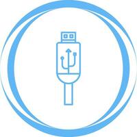 Usb Cable Vector Icon