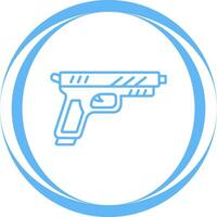 icono de vector de pistola