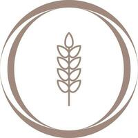 Wheat Vector Icon
