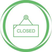 Closed Tag Vector Icon