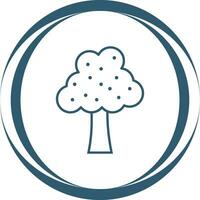 Fruit Tree Vector Icon