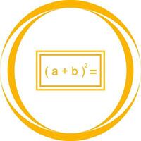 Formula Vector Icon