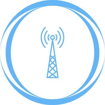 Telecom Tower Vector Icon