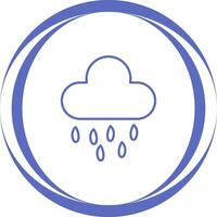 Rain Cloud Vector Icon