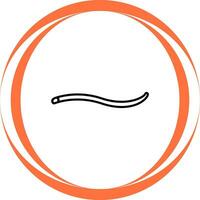 Worm Vector Icon