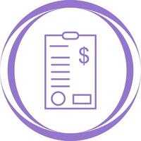 Dollar Bills Vector Icon