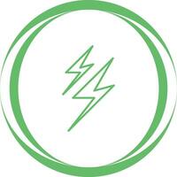 Lightning Vector Icon