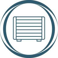 Gas Heater Vector Icon