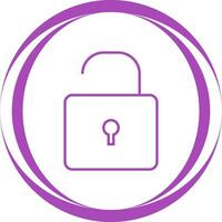 Open Lock Vector Icon