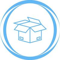 Open Box Vector Icon