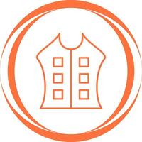 Bullet Proof Vest Vector Icon