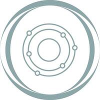 Atomic Structure Vector Icon