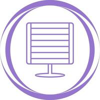 Infrared Heater Vector Icon
