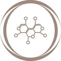 Molecule Structure Vector Icon