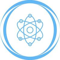 Atom Structure Vector Icon