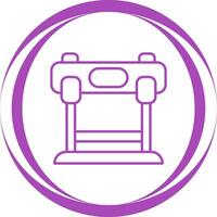 Hurdles Race Vector Icon