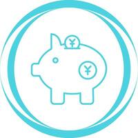 Piggy Bank Vector Icon