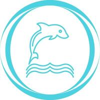 Dolphin Vector Icon