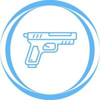 icono de vector de pistola