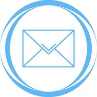 icono de vector de correo