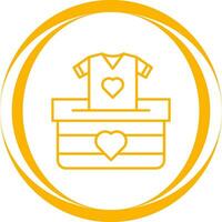 Cloth Donate Vector Icon