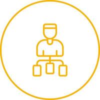 User Flow Vector Icon