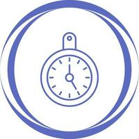 Wall Clock Vector Icon