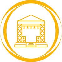 Stage Vector Icon