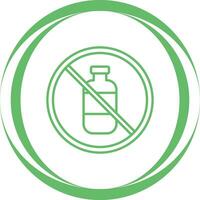 No Liquids Vector Icon