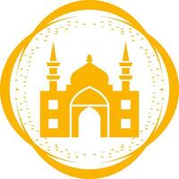 icono de vector de mezquita