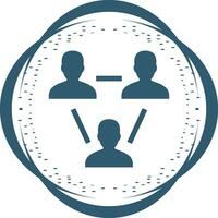 Connected Users Vector Icon