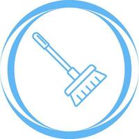 Broom Vector Icon