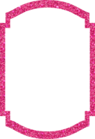 Pink frames for decoration and design. png