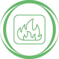 icono de vector de fuego