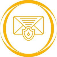 Mail Protection Vector Icon