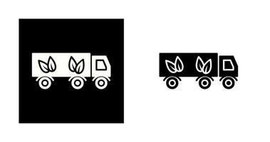 Eco friendly Truck Vector Icon