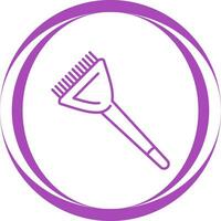 Hair Dye Brush Vector Icon