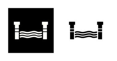 Water Dam Vector Icon