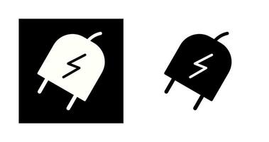 icono de vector de enchufe eléctrico