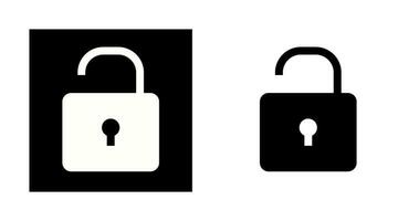 Open Lock Vector Icon