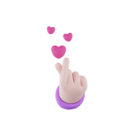 sarangheyooo Valentijn 3d illustratie png