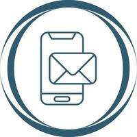 Phone Mail Vector Icon