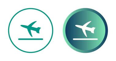 Flight Takeoff Vector Icon