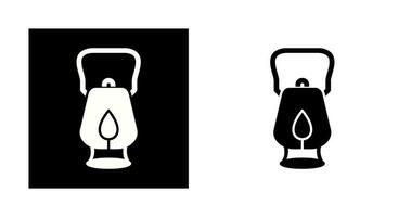 Oil Lamp Vector Icon