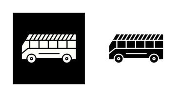 icono de vector de autobús escolar