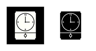 Large Clock Vector Icon